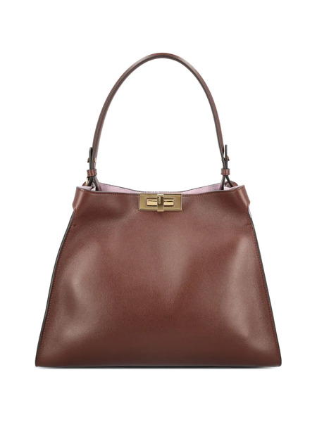  Fendi Medium Way Tote Bag - Brown 