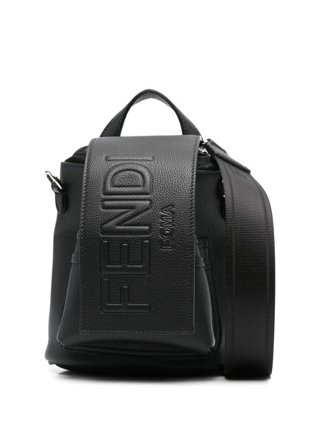  Fendi Mini Strike Cher Messenger Bag - Black 