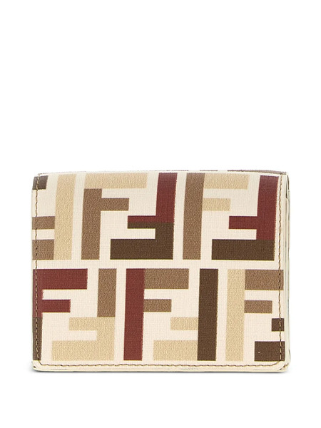  Fendi Mini Trifold Wallet - Neutrals 