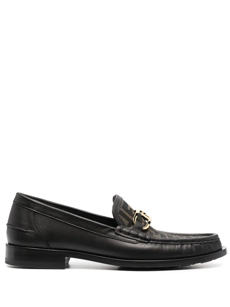  Fendi Fendi O'lock Loafers - Black 