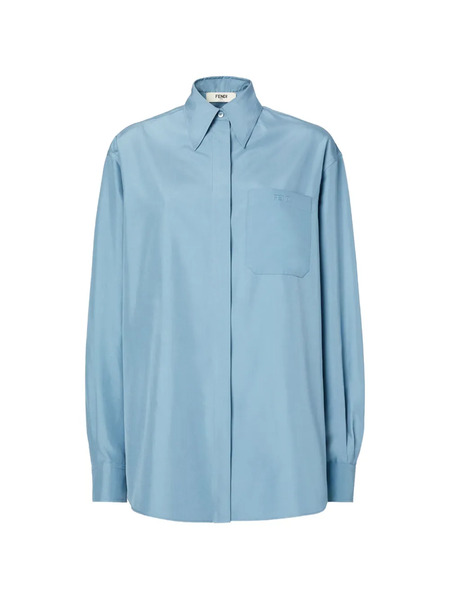  Fendi Pocket Shirt - Blue 