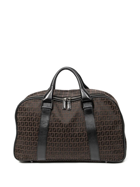  Fendi Pre-owned Ff-pattern Tote Bag - Black 