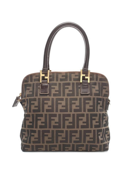  Fendi Pre-owned 2010s Zucca-pattern Tote Bag - Brown 