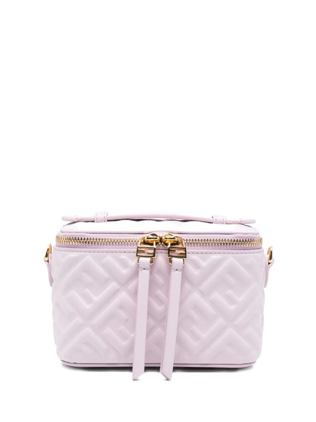  Fendi Quilted-design Shoulder Bag - Purple 