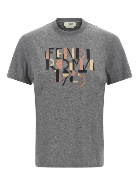  Fendi Roma 1925 T-shirt - Grey 