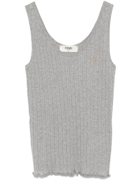  Fendi Fendi Roma Tank Top - Grey 