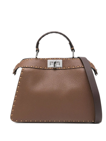  Fendi Small Peekaboo Iseeu Tote Bag - Brown 