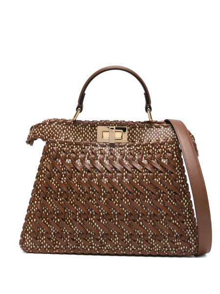  Fendi Small Peekaboo Iseeu Tote Bag - Brown 