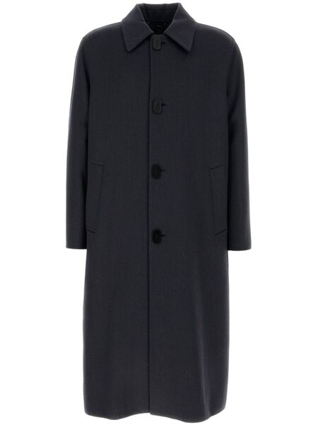  Fendi Wool Coat - Grey 