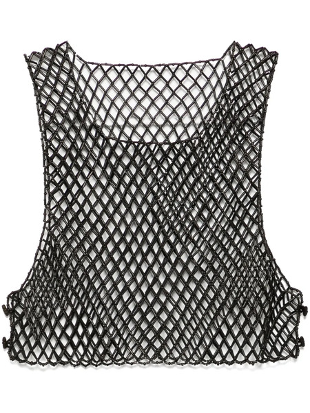  Feng Chen Wang Bamboo Vest - Black 