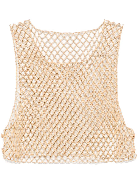  Feng Chen Wang Bamboo Vest - Brown 