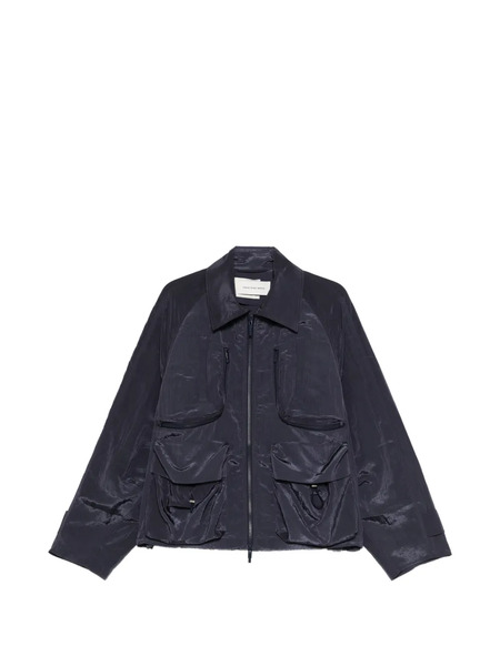  Feng Chen Wang Cargo-pockets Jacket - Blue 