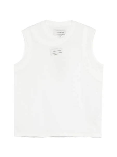 Feng Chen Wang Logo-patch Vest - White 