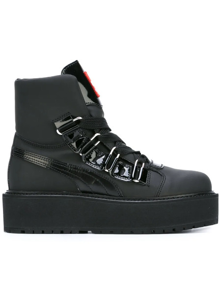  Fenty 'fenty' Platform Boots - Black 