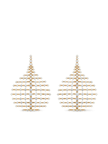  Fernando Jorge 18k Yellow Gold Disco Diamond Earrings 