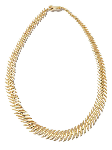  Fernando Jorge 18kt Yellow Gold Flame Necklace 