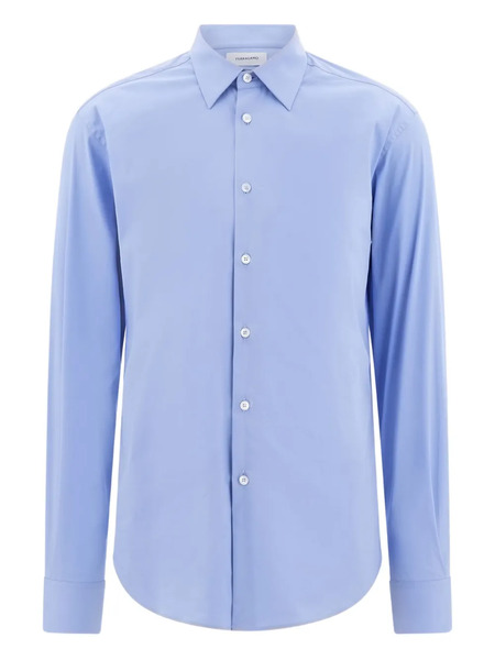  Ferragamo Button-down Shirt - Blue 