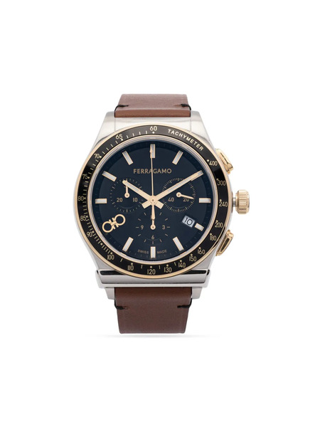  Ferragamo 1927 Chronograph 42mm - Black 