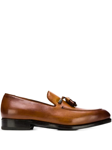  Ferragamo Classic Tassel Loafers - Brown 