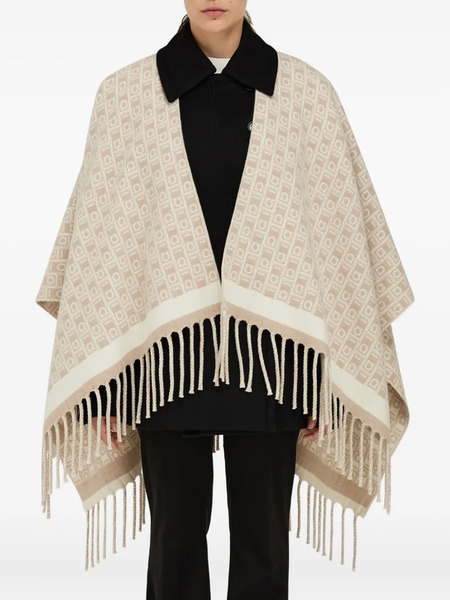  Ferragamo Embroidered Reversible Scarf - Neutrals 