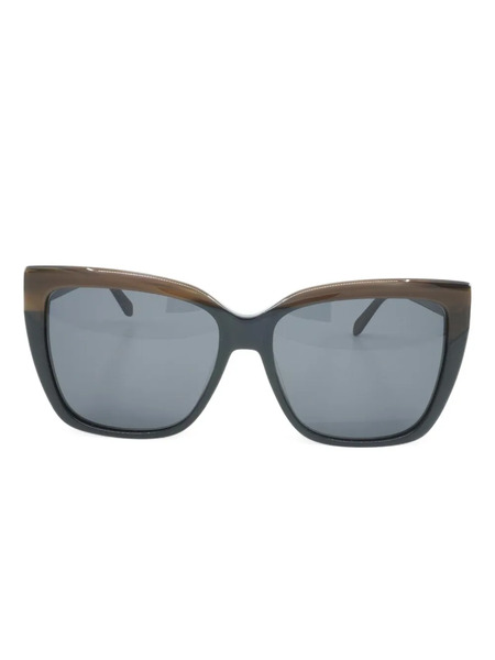  Ferragamo Eyewear Oversize-frame Sunglasses - Brown 