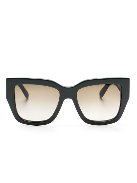  Ferragamo Eyewear Oversize-frame Sunglasses - Green 