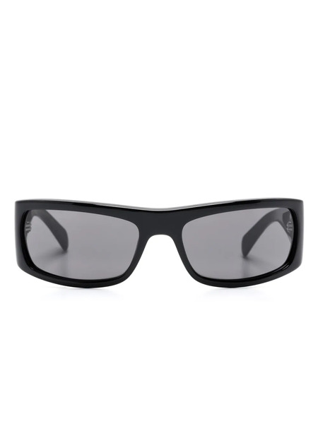  Ferragamo Eyewear Rectangle-frame Sunglasses - Black 