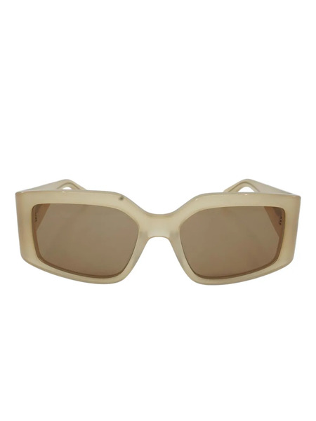  Ferragamo Eyewear Rectangle-frame Sunglasses - Neutrals 
