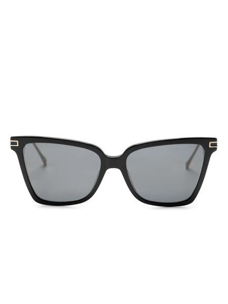  Ferragamo Eyewear Sf2036s Square-frame Sunglasses - Black 