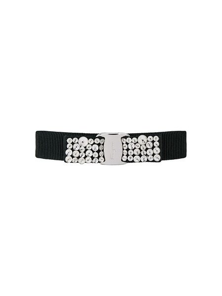  Ferragamo Fermgros Hair Clip - Black 