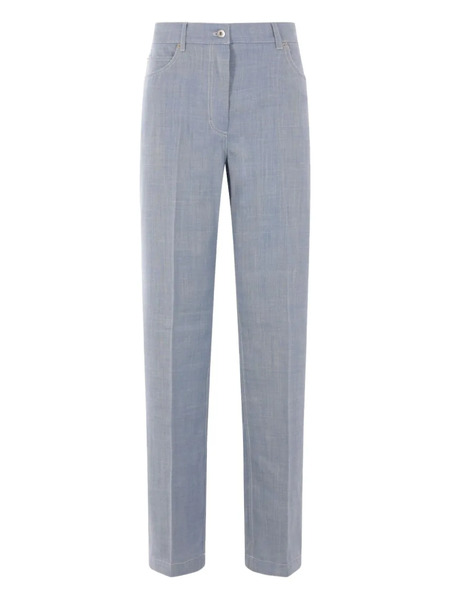  Ferragamo Five Pocket Trousers - Blue 