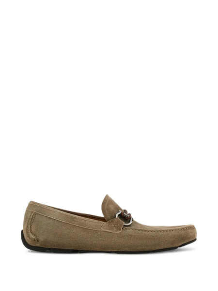  Ferragamo Gancini Loafers - Brown 