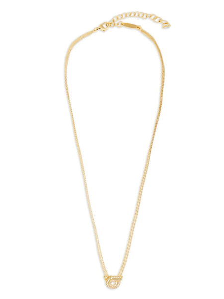  Ferragamo Gancini-pendant Layered Necklace - Gold 