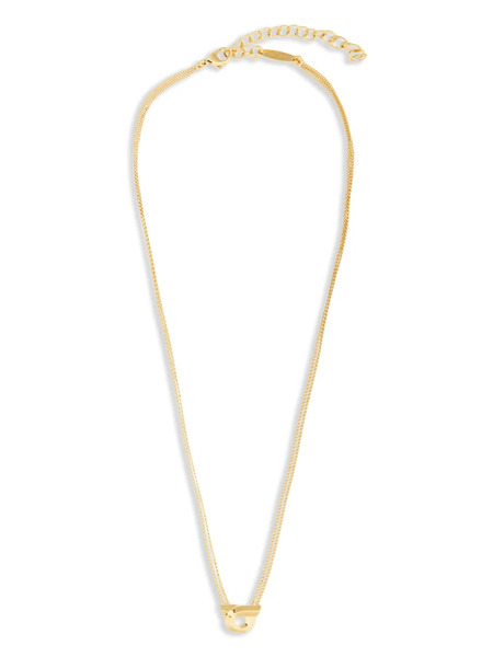  Ferragamo Gancini-pendant Layered Necklace - Gold 