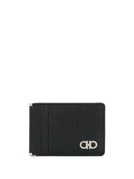  Ferragamo Gancini Wallet - Black 