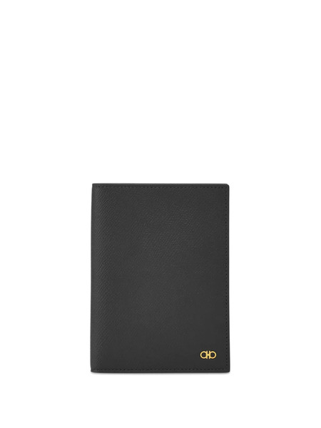  Ferragamo Gancini Wallet - Black 