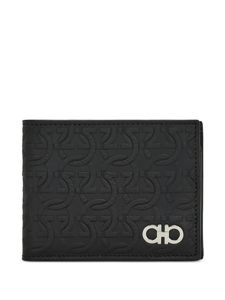  Ferragamo Gancini Wallet - Black 