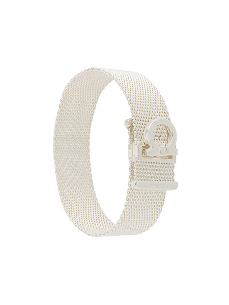  Ferragamo Gancio Flip-lock Bracelet - Metallic 