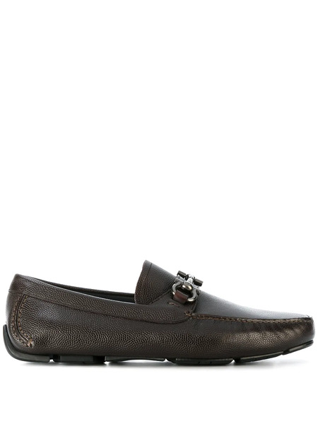  Ferragamo Gancio Horsebit Loafers - Brown 