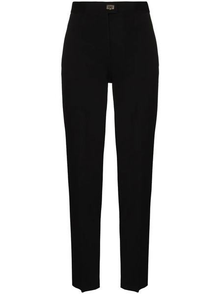  Ferragamo High-waist Tailored Trousers - Black 