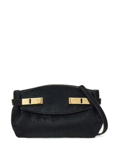  Ferragamo Hug Crossbody Bag - Black 
