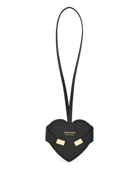  Ferragamo Logo-printed Charm - Black 