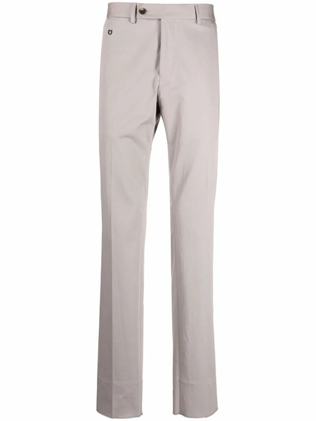  Ferragamo Mid-rise Straight-leg Trousers - Grey 