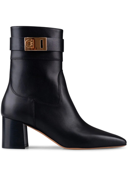  Ferragamo 60mm Rol Boots - Black 