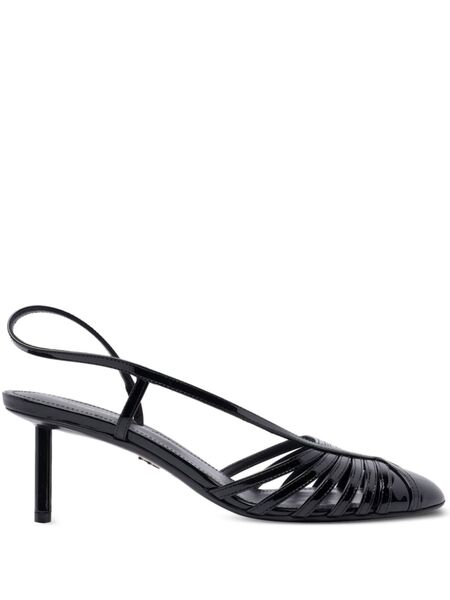  Ferragamo 65mm Strappy Decolleté Pumps - Black 
