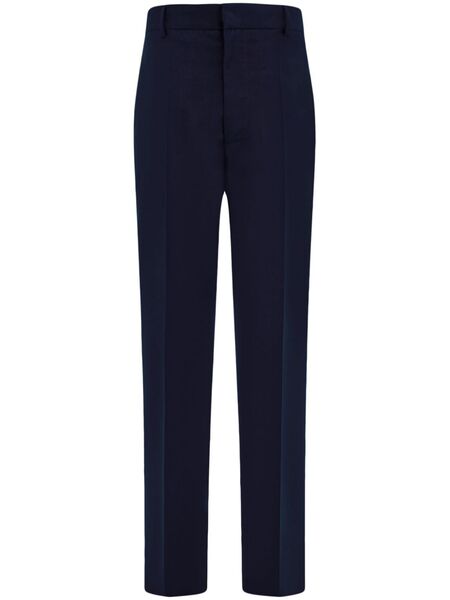 Ferragamo Organic Cotton Trousers - Blue 