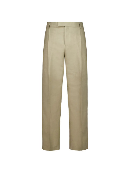  Ferragamo Pleat-detail Trousers - Neutrals 