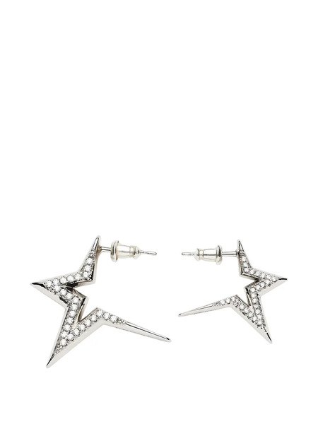  Ferragamo Star-shaped Earrings - Silver 