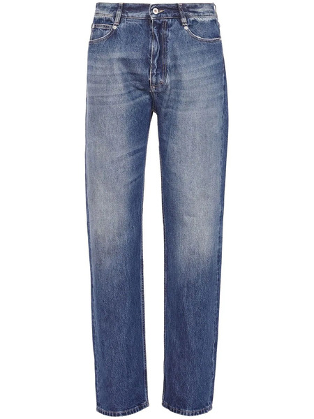  Ferragamo Straight-leg Denim Trousers - Blue 