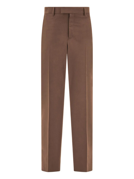 Ferragamo Straight-leg Trousers - Brown 